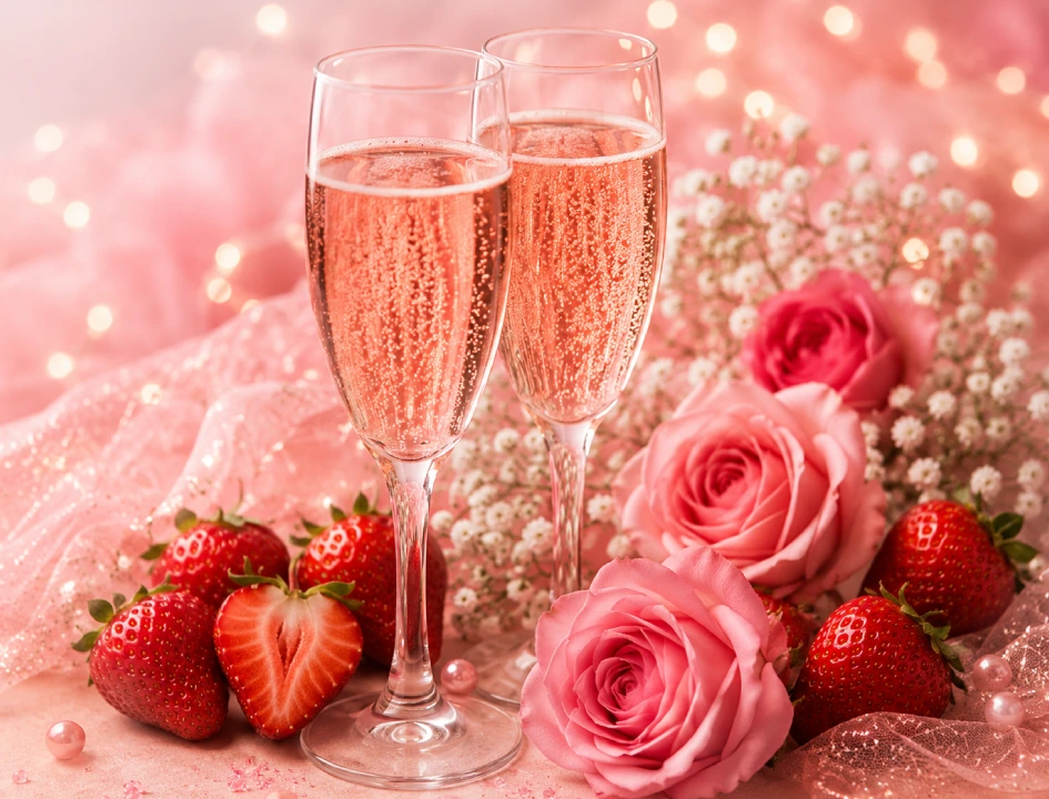 Strawberry Champagne Blush